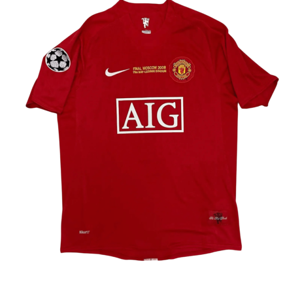 Retro Manchester United 0708 Edición Final Champions League