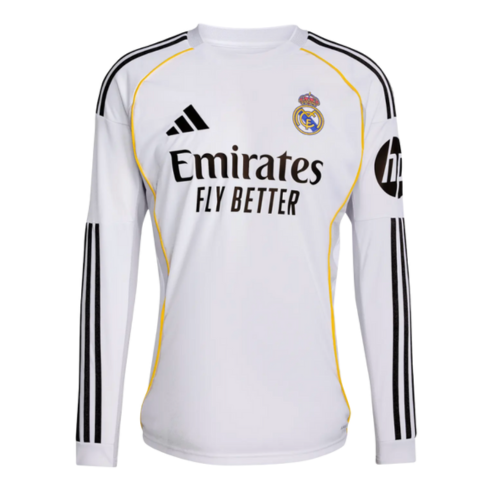 Real Madrid 1ª Equipación 25-26 manga larga
