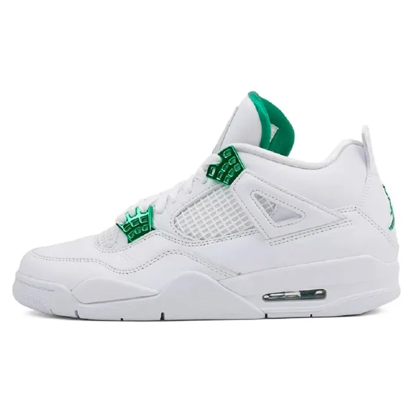 Air Jordan 4 Metalic Green