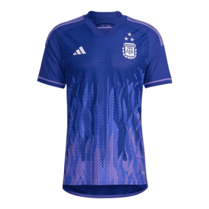 Argentina Segunda Equipación Mundial Qatar 2022(con TRES estrellas)