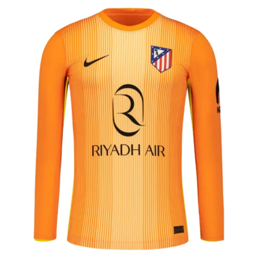 Atlético de Madrid Equipación Portero 25-26 Naranja Manga Larga