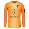 Atlético de Madrid Equipación Portero 25-26 Naranja Manga Larga