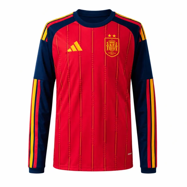 2 ESTRELLAS Camiseta España Manga larga 1ª Equipación