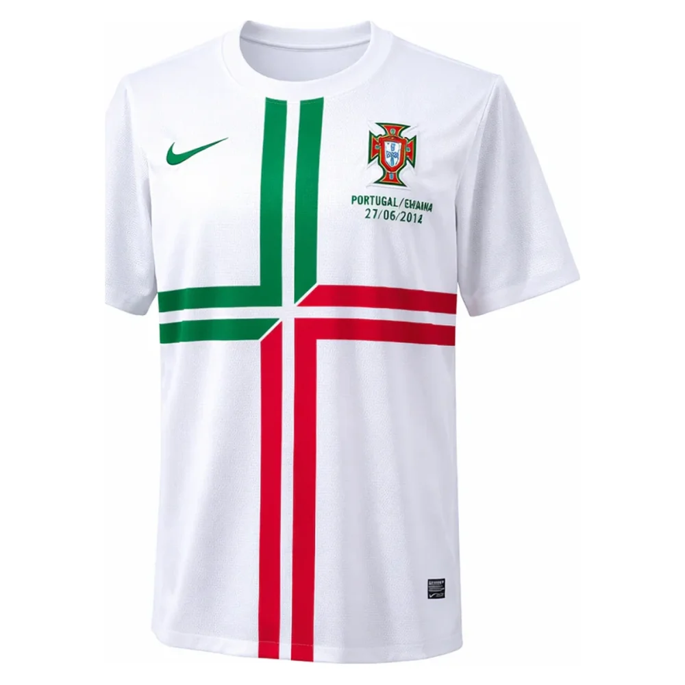 Camiseta Retro Portugal 2012 2ª Equipación