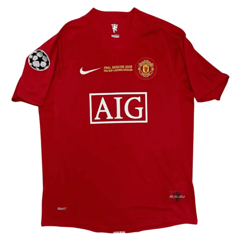 Retro Manchester United 0708 Edición Final Champions League