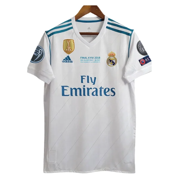 Retro Real Madrid 17/18 1ª Equipación – Edición Final Champions League